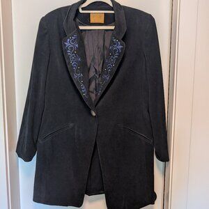 Saddle Ridge Embroidered Show Blazer Jacket Large